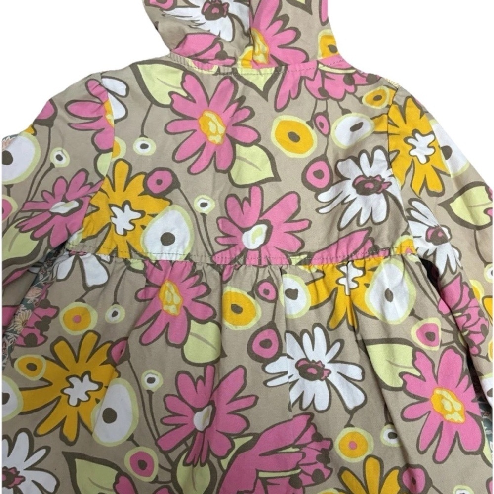 Floral Kids Hooded Cape - Picture 5 of 7